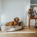 Hunter Sofa narożna dla psa Livingston beżowa