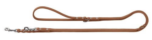 Hunter Smycz przepinana Elk Petit koniak ze skóry łosia