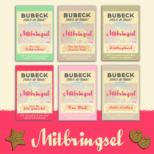 Bubeck Ciasteczka dla psa Mitbringsel Classic display