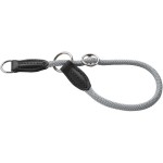 Hunter Obroża dla psa półzaciskowa Eiby Freestyle szara