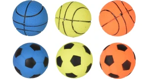 Flamingo Zabawka dla psa gumowa piłka