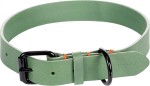 Flamingo Obroża skórzana dla psa Leano zielona