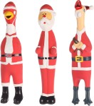 Flamingo Gumowa zabawka świąteczna dla psa