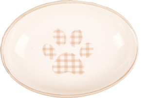 Flamingo Talerzyk dla kota Mylo beżowy