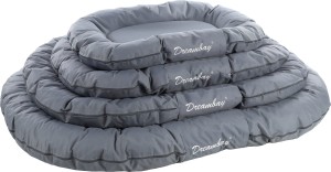 Flamingo Materac dla psa Dreambay owalne szare