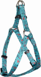 Flamingo Szelki dla psa Samar zielone we flamingi