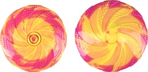 Flamingo Zabawka dla psa Frisbee TPR