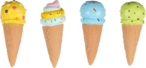 Flamingo Zabawka dla psa lateksowe lody