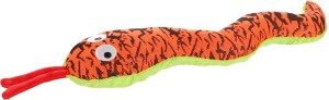 Flamingo Zabawka dla psa wąż pomarańczowy