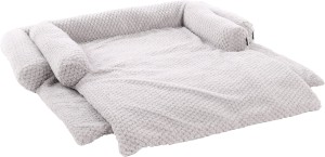 Flamingo Legowisko ochronne na sofę Protector Jacquard szare