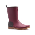Rouchette Niskie kalosze Origin Aubergine bordowe