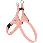 Hunter Szelki skórzane dla psa Soho Mini jasnoróżowe