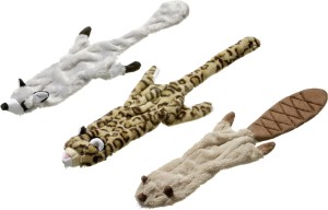 Flamingo Zabawka pluszowa dla psa Zoo Bóbr/lampart/szop