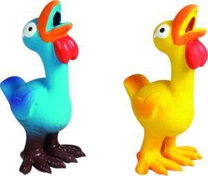 Flamingo Zabawka dla psa piłka lateksowy Indyk