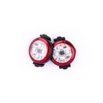 Curli Przypinka Luumi Led Safety czerwona