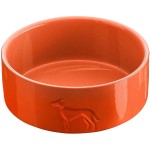 Hunter Miska ceramiczna dla psa Osby Glazed pomarańczowa