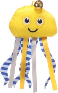 Flamingo Zabawka dla kota z kocimiętką Strellow Ośmiornica żółta