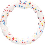 Flamingo Zabawka dla psa ring Kona biały unoszący się na wodzie 