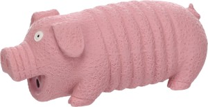 Flamingo Zabawka dla psa lateksowa Świnka Eyo różowa