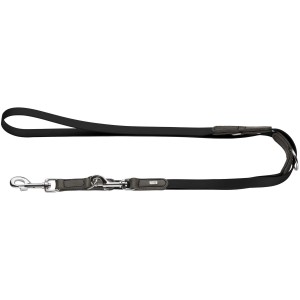 Hunter Smycz przepinana dla psa Wolmar czarno-szara