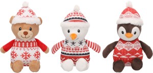 Flamingo Zabawka Świąteczna dla psa pluszowa Swetta mix