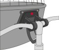 Flamingo Koszyk dla psa na rower Canna brąz