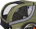 Flamingo Przyczepka rowerowa dla psa Tybalt Green