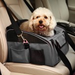 Freedog Transporter samochodowy Car Pet szary