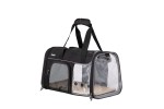 Freedog Torba transportowa dla psa i kota JFK czarno-szara