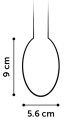 Flamingo Szczotka dla psa Pin brush comfort