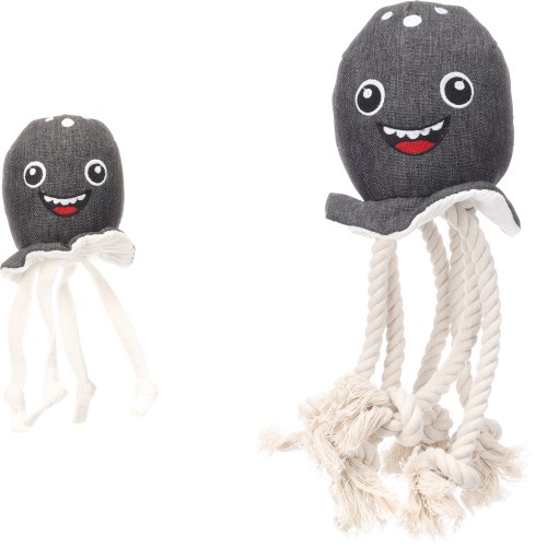 Flamingo Zabawka dla psa Ośmiornica szara