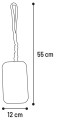 Flamingo Zabawka dla psa Fauxtra Bungee Long