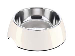 OS* Hunter miska melaminowa biała 1400 ml