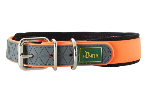 Hunter Obroża Convenience Comfort pomarańczowa