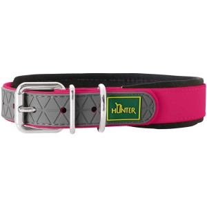 OS* Hunter Obroża Convenience Comfort malinowa 65/XL-L