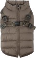 Flamingo Kurtka zimowa dla psa Heros brązowa