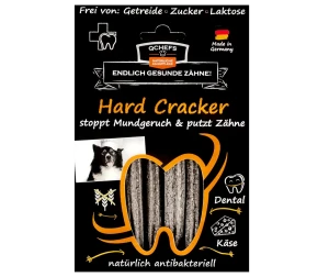 QCHEFS Hard Cracker – półtwardy gryzak dentystyczny dla psa 72 g
