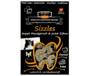QCHEFS Sizzles – chrupiące przysmaki dentystyczne dla psa 65 g