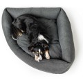 Hunter Sofa narożna dla psa Livingston antracytowa