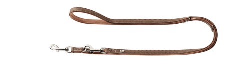 Hunter Smycz przepinana Porto tabak/koniak ze skóry bydlęcej