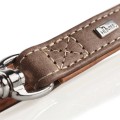 Hunter Smycz przepinana Porto tabak/koniak ze skóry bydlęcej
