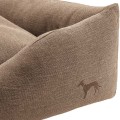 Hunter Sofa narożna dla psa Livingston brązowa