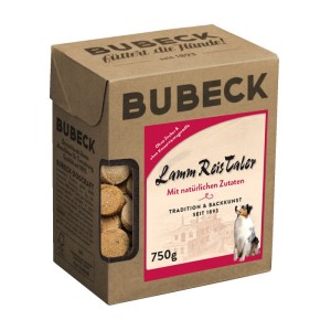 Bubeck Ciastka dla psa Lamm Reis Taler