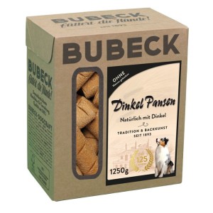 Bubeck Ciastka dla psa Dinkel Pansen 