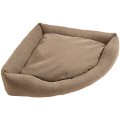Hunter Sofa narożna dla psa Livingston brązowa