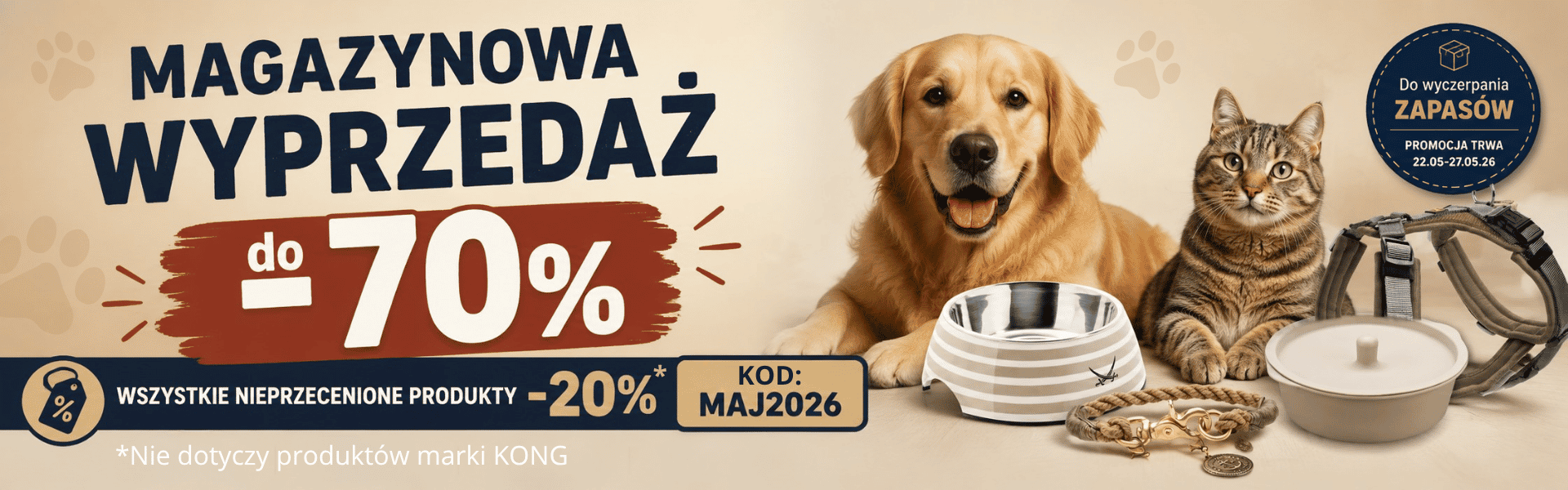 Wyprzedaż do -70%